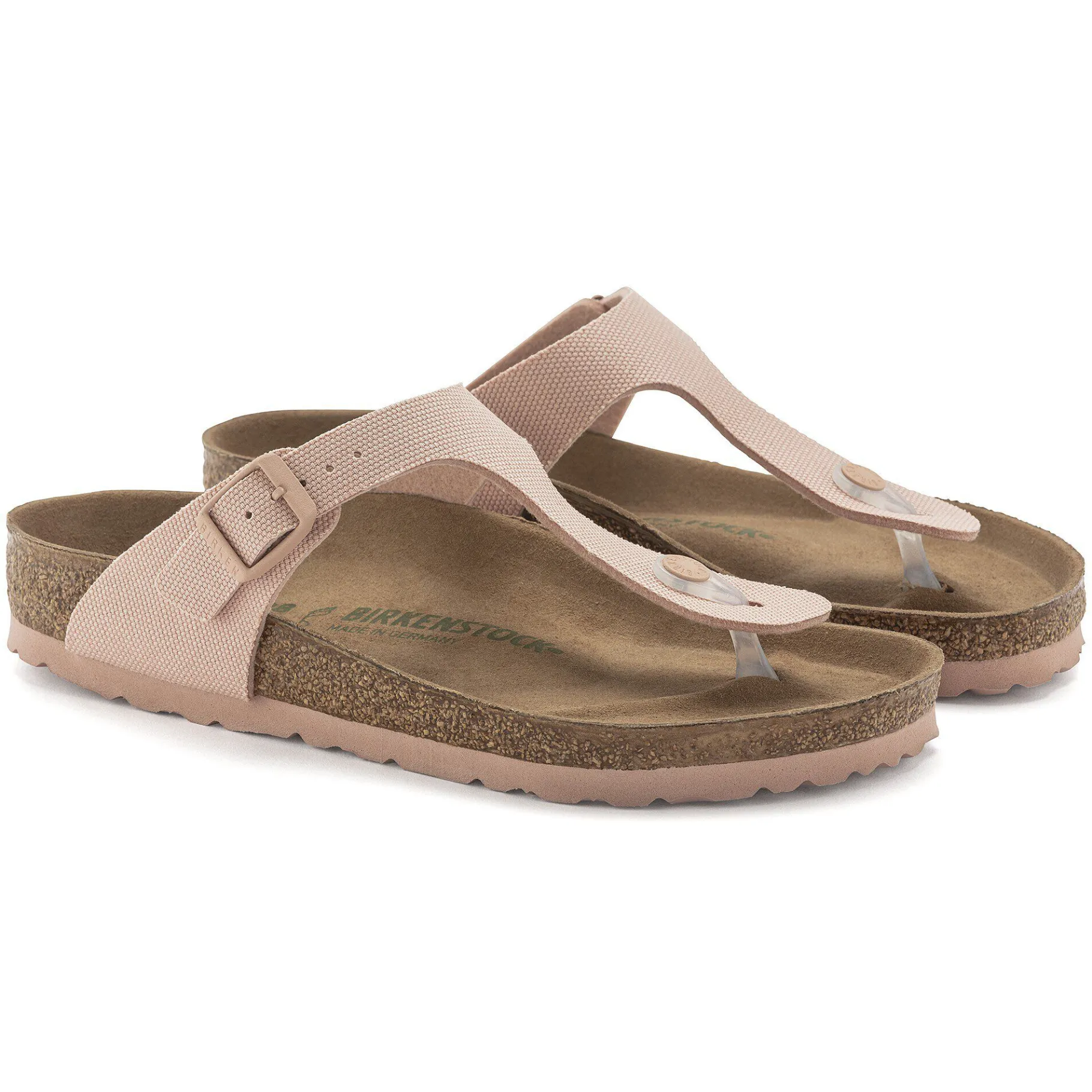 Shop Birkenstock Gizeh Vegansk Soft Pink