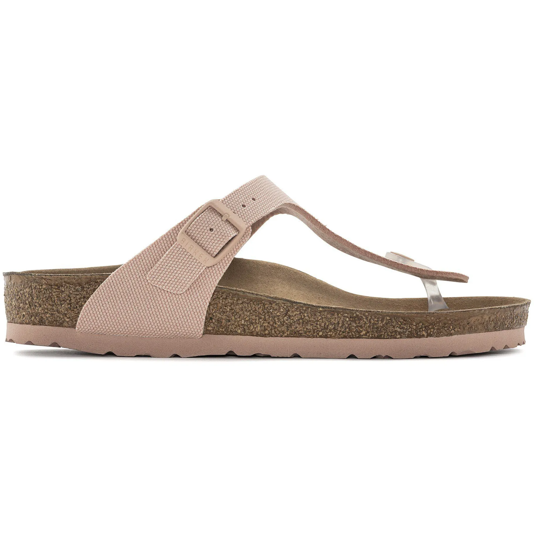 Shop Birkenstock Gizeh Vegansk Soft Pink