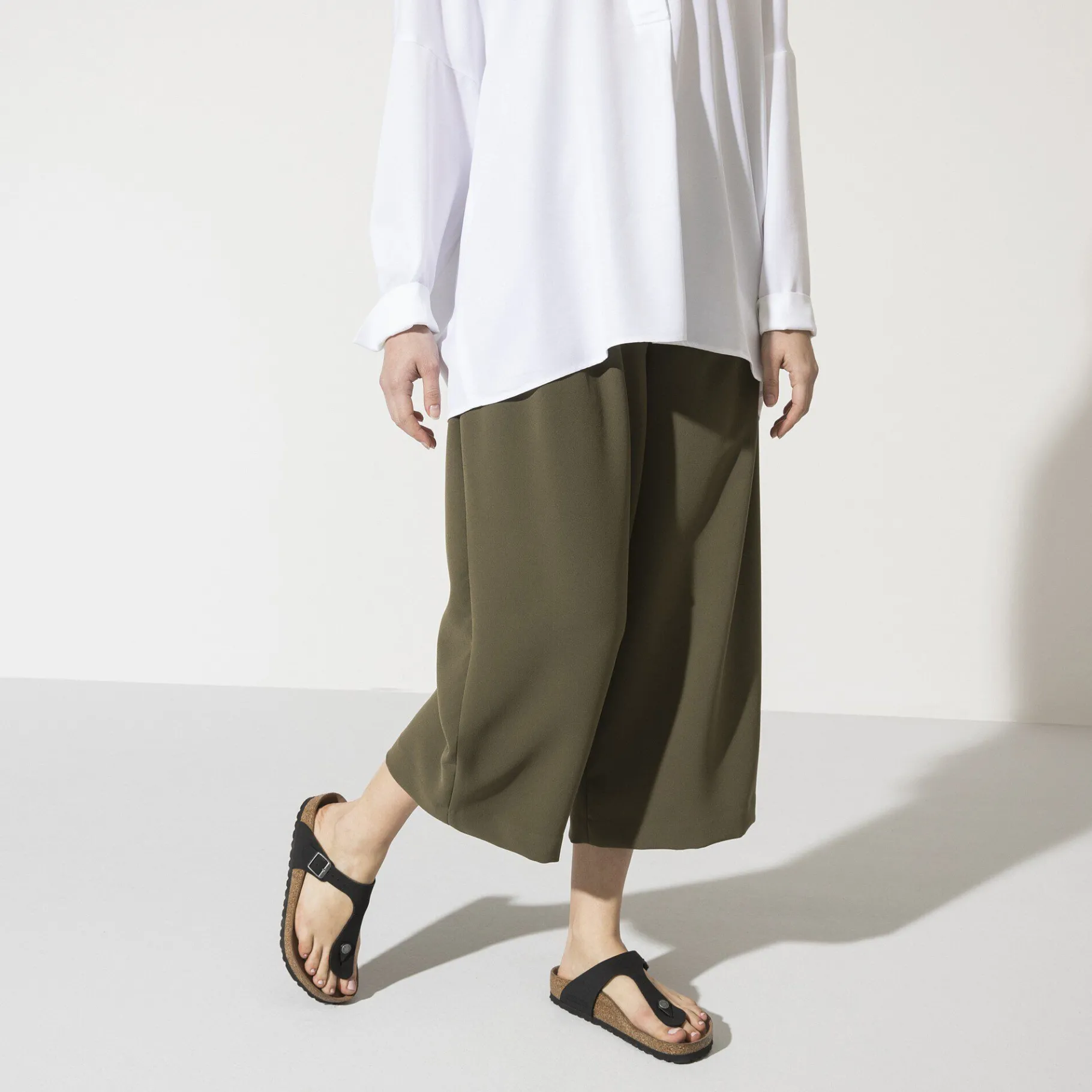 Shop Birkenstock Gizeh Vegansk Black