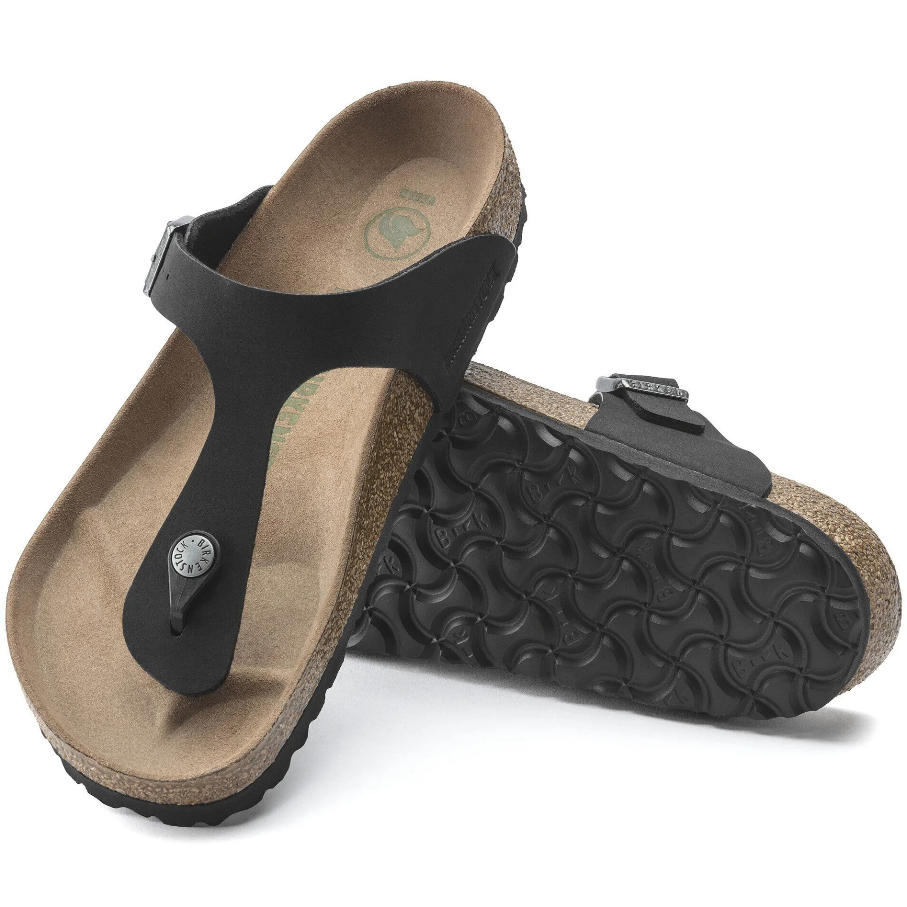 Shop Birkenstock Gizeh Vegansk Black
