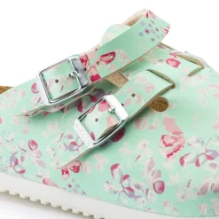 Shop Birkenstock Kay Sl Flower Field Mint