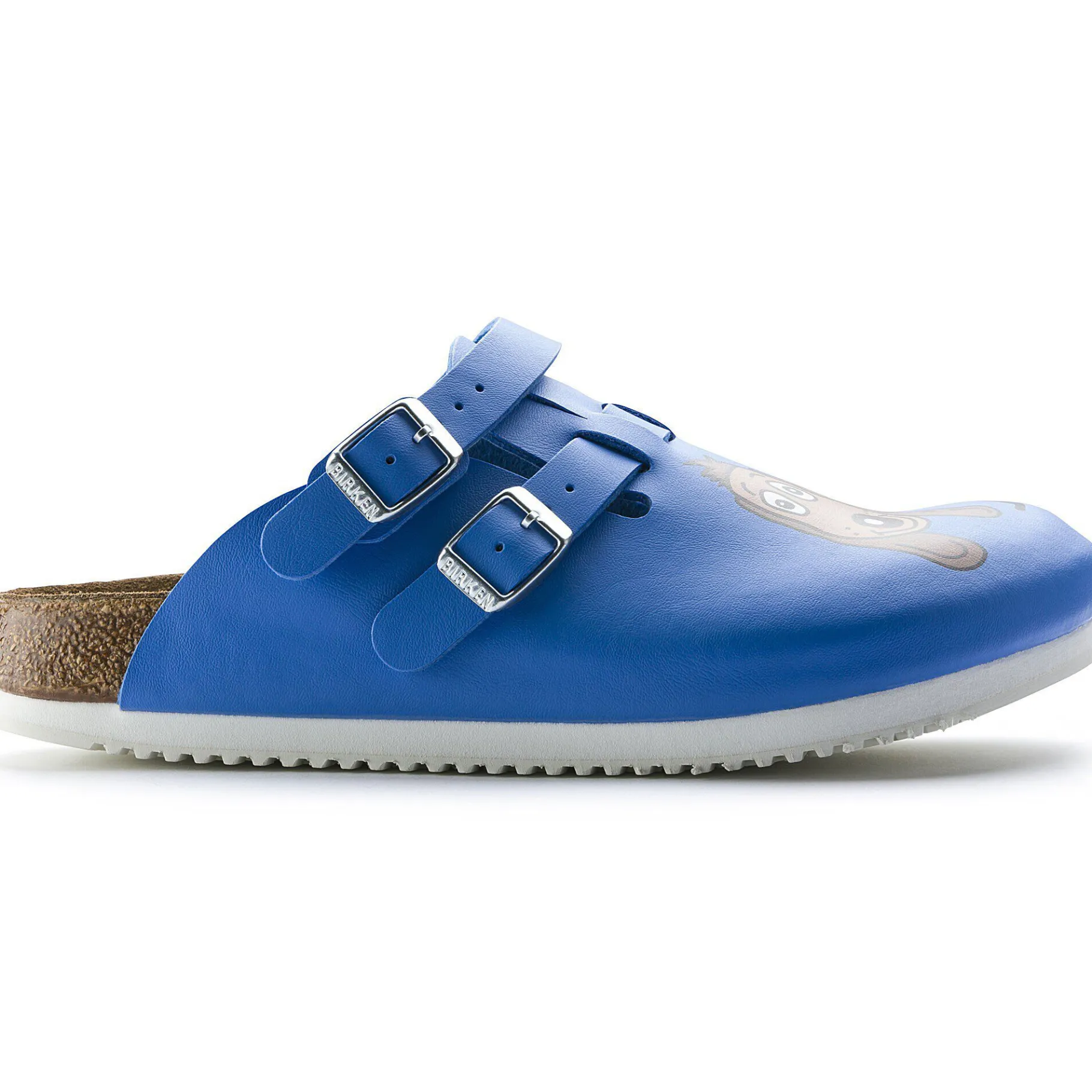 Clearance Birkenstock Kay Sl Dog Blue Background