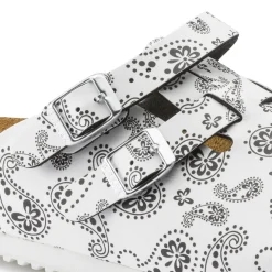 Online Birkenstock Kay Sl Paisley Black/White