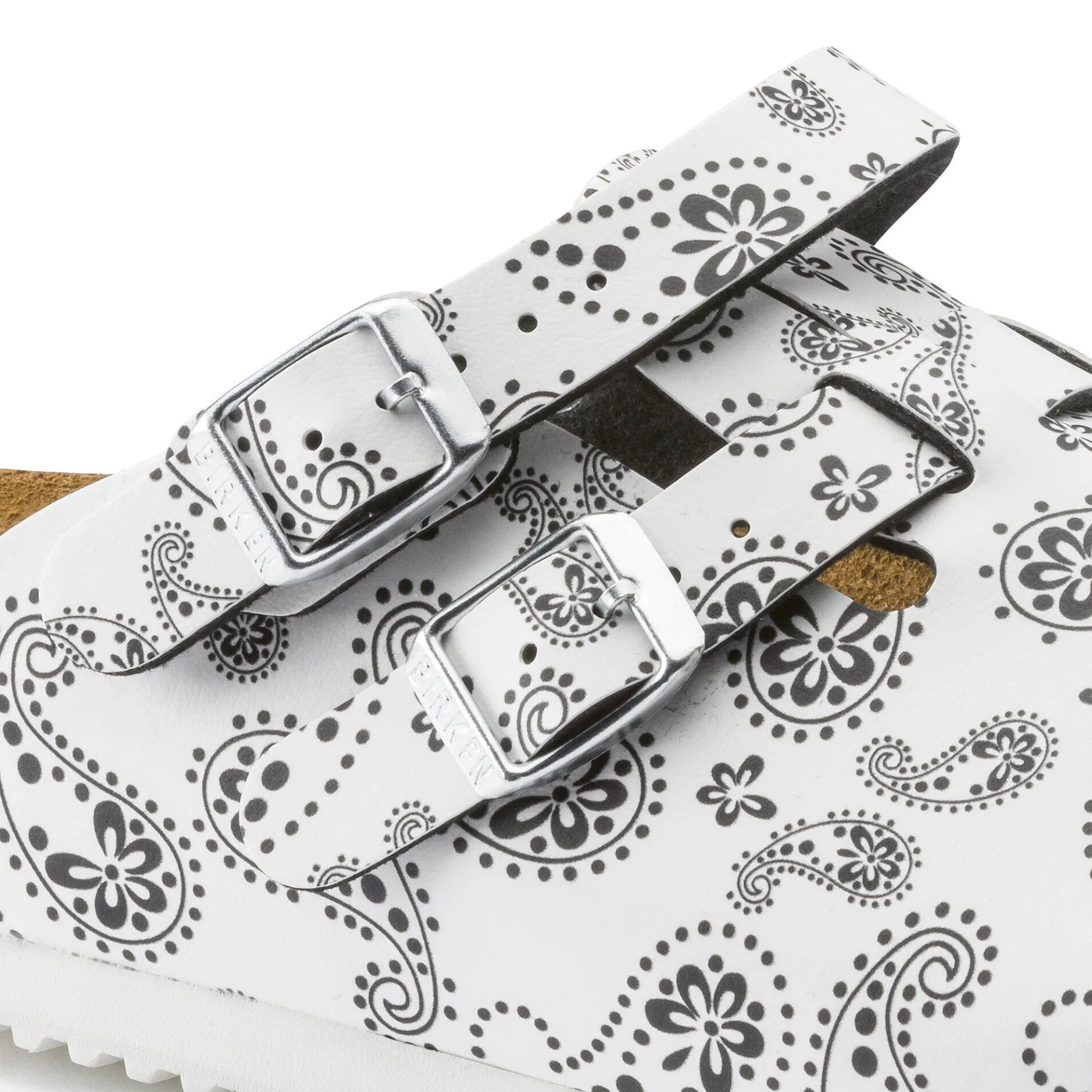 Online Birkenstock Kay Sl Paisley Black/White