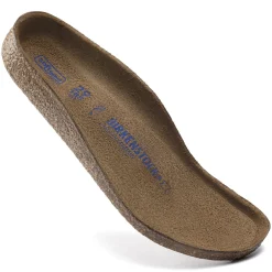 Cheap Birkenstock Kids Soft Fodseng Zermatt Sandshell/Creme