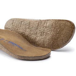 Cheap Birkenstock Kids Soft Fodseng Zermatt Sandshell/Creme