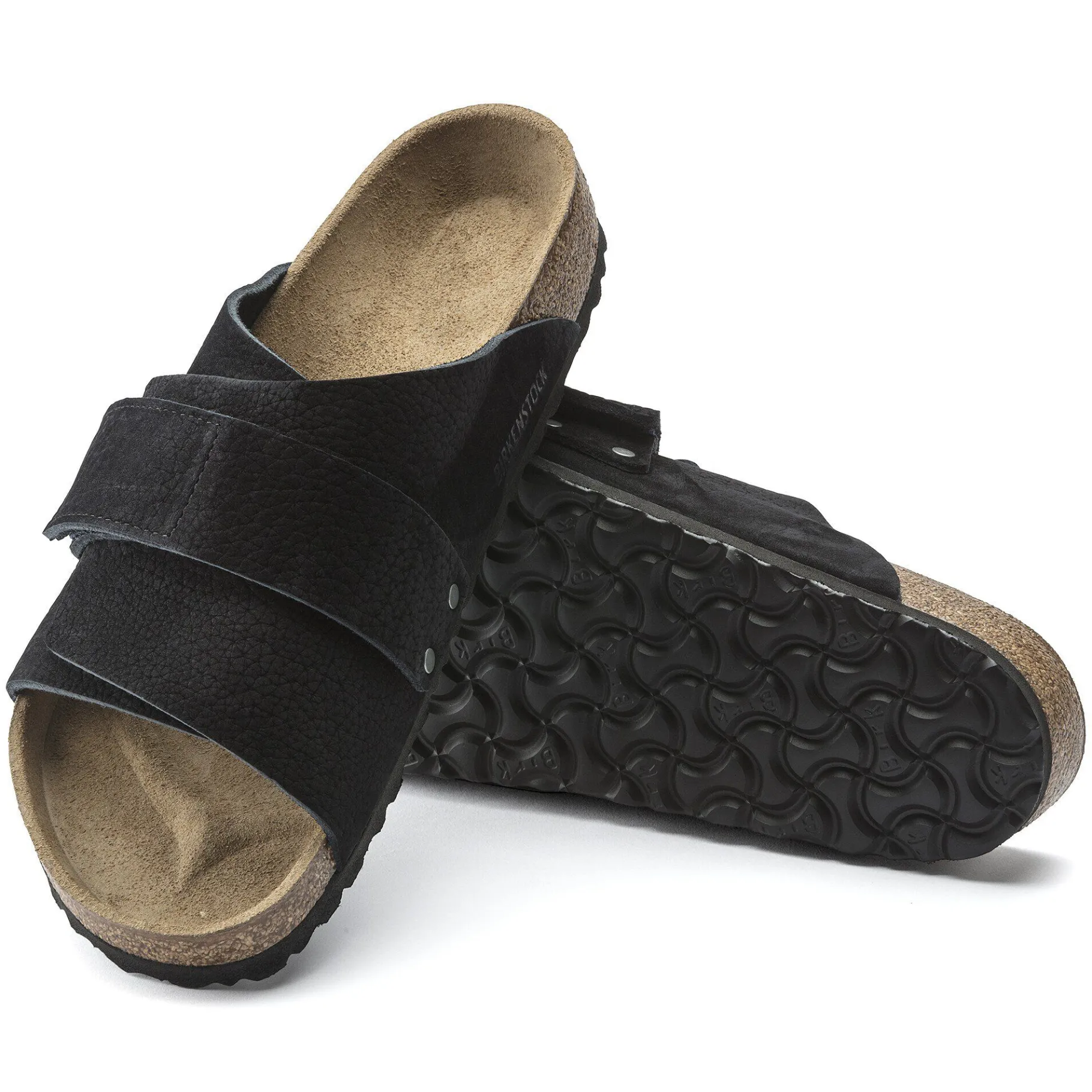 Shop Birkenstock Kyoto Desert Dust Black