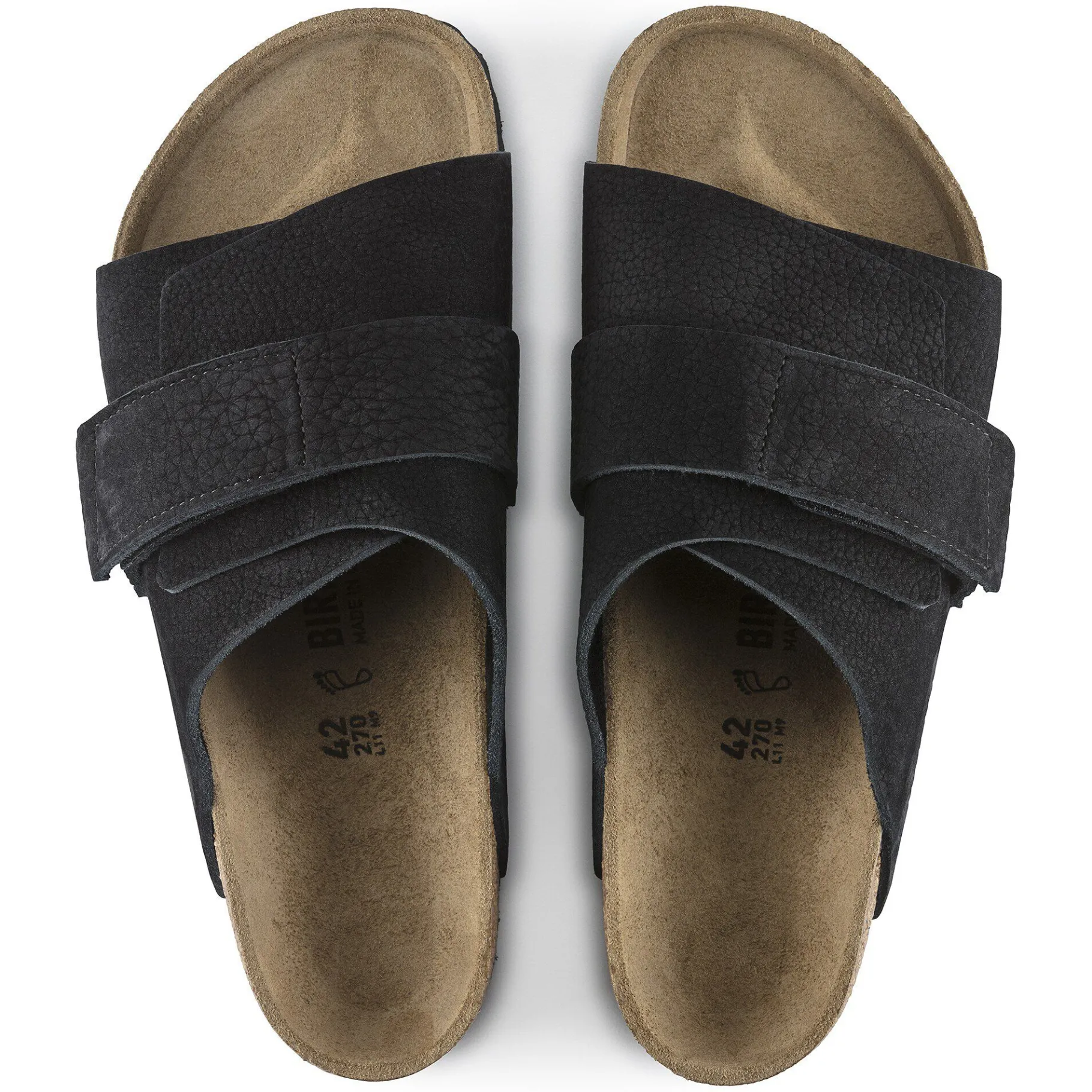 Shop Birkenstock Kyoto Desert Dust Black