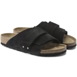 Shop Birkenstock Kyoto Desert Dust Black