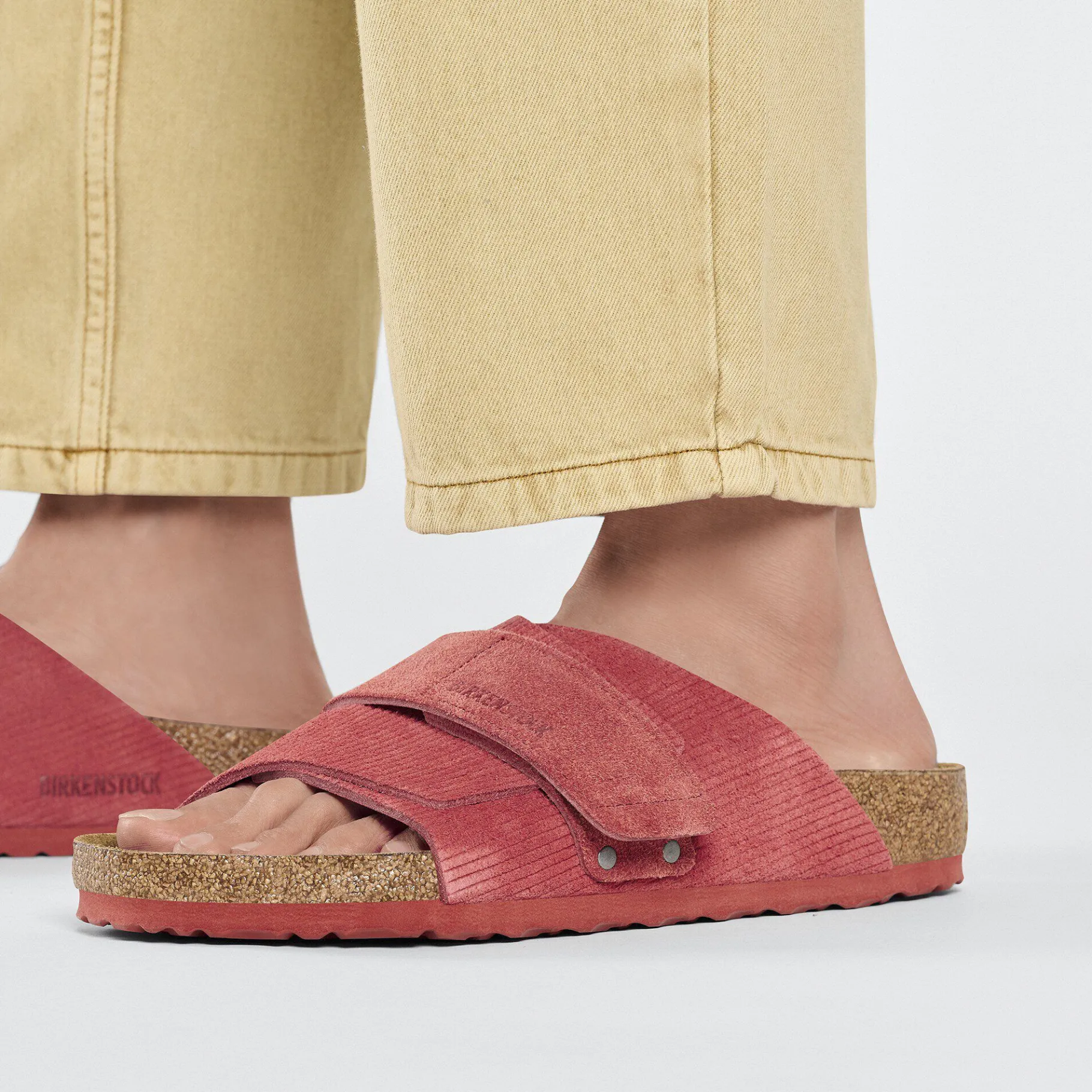 Fashion Birkenstock Kyoto Corduroy Sienna Red