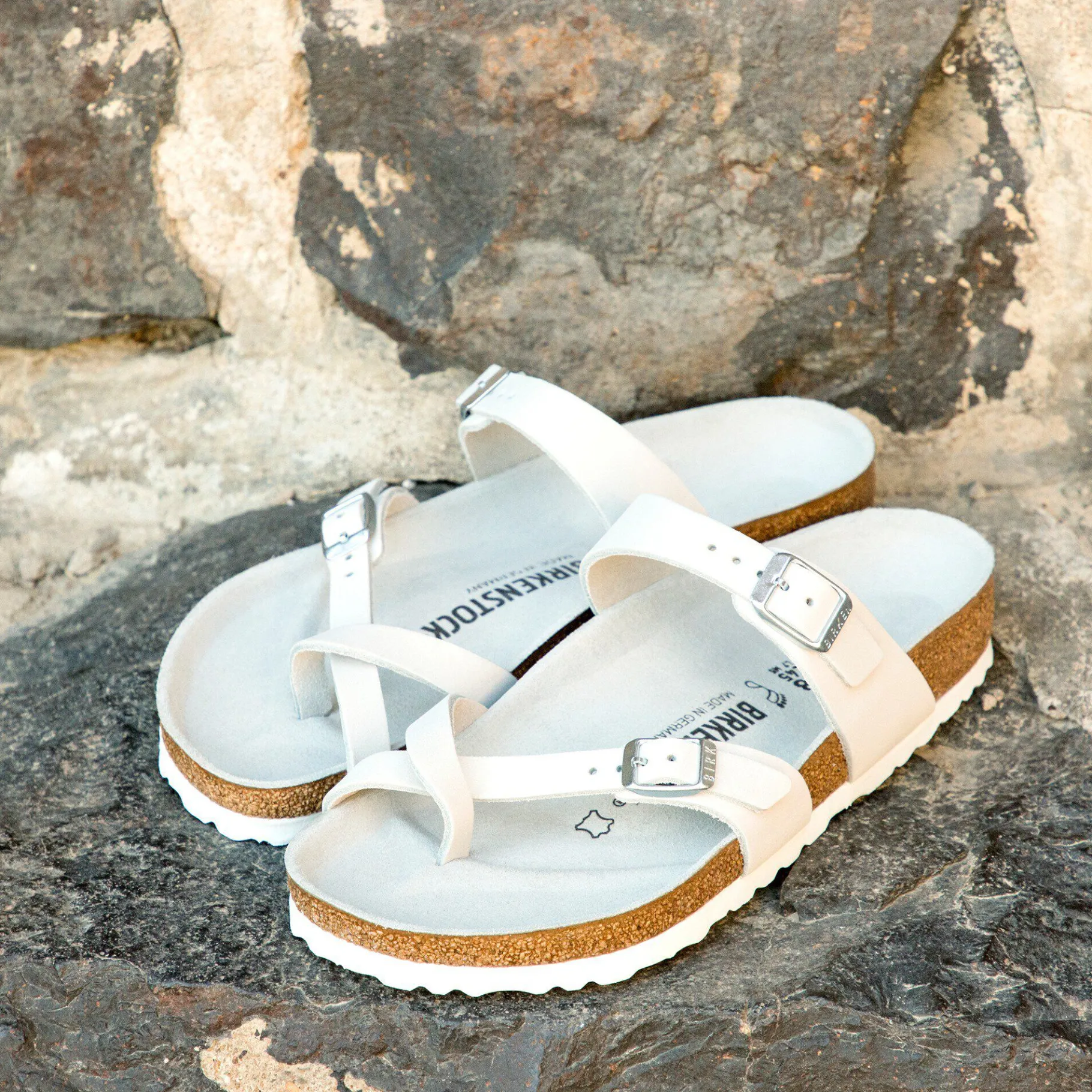 Clearance Birkenstock Mayari White