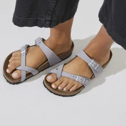 Discount Birkenstock Mayari Blod Fodseng Purple Fog