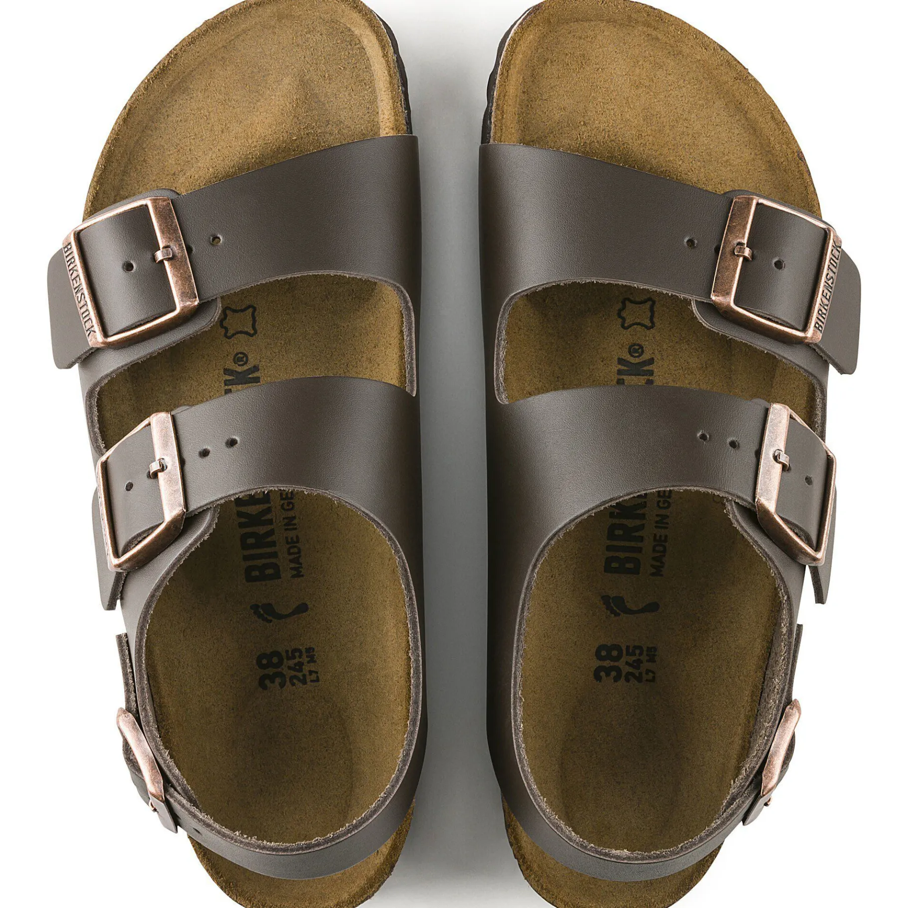 Outlet Birkenstock Milano Dark Brown