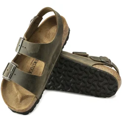 Shop Birkenstock Milano Faded Khaki