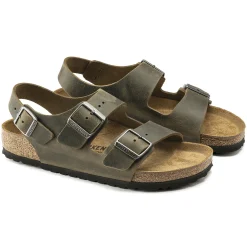 Shop Birkenstock Milano Faded Khaki