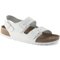 Clearance Birkenstock Milano Bs White