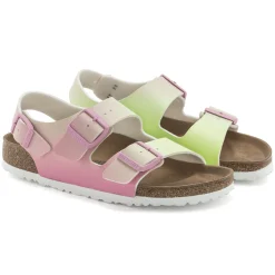 Best Birkenstock Milano Bs Candy Pink/Faded Lime