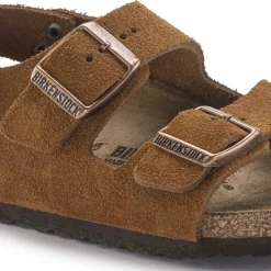 Hot Birkenstock Milano Hl Suede Kids Mink
