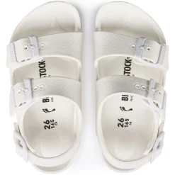 Sale Birkenstock Milano Kids White
