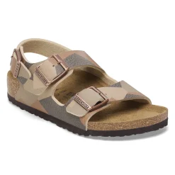 Best Birkenstock Milano Kids Desert Soil Geo Camo Core