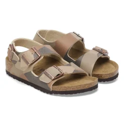 Best Birkenstock Milano Kids Desert Soil Geo Camo Core