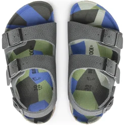 Online Birkenstock Milano Kids Desert Soil Camo Gray