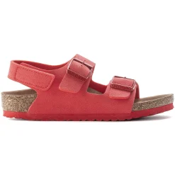 Cheap Birkenstock Milano Kids Vegan Active Red