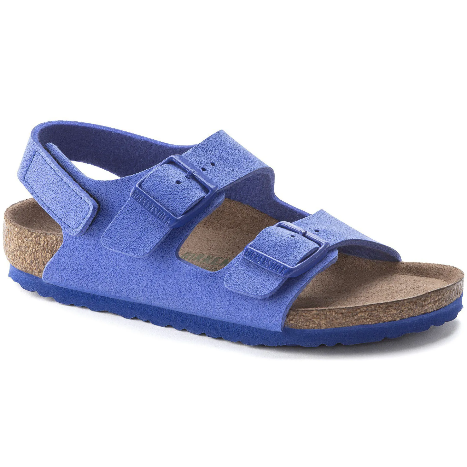 Shop Birkenstock Milano Kids Vegan Ultra Blue