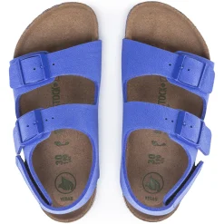 Shop Birkenstock Milano Kids Vegan Ultra Blue
