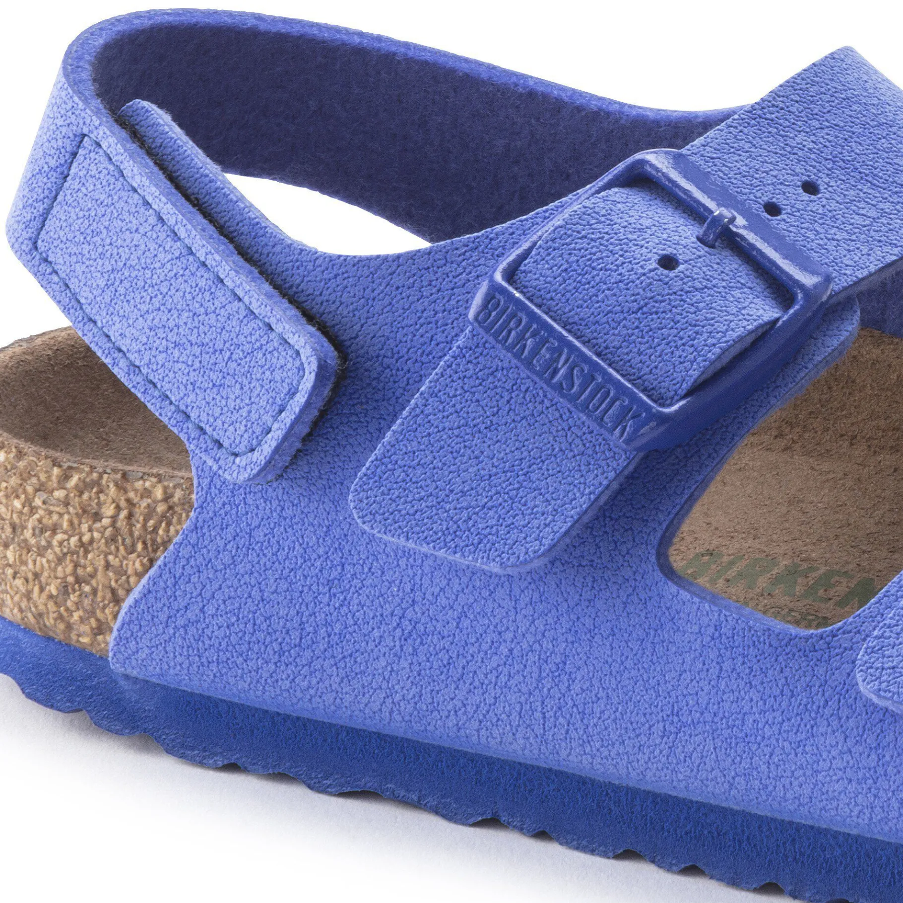 Shop Birkenstock Milano Kids Vegan Ultra Blue