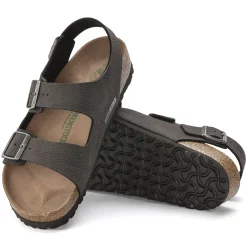 Sale Birkenstock Milano Vegansk Desert Dust Black