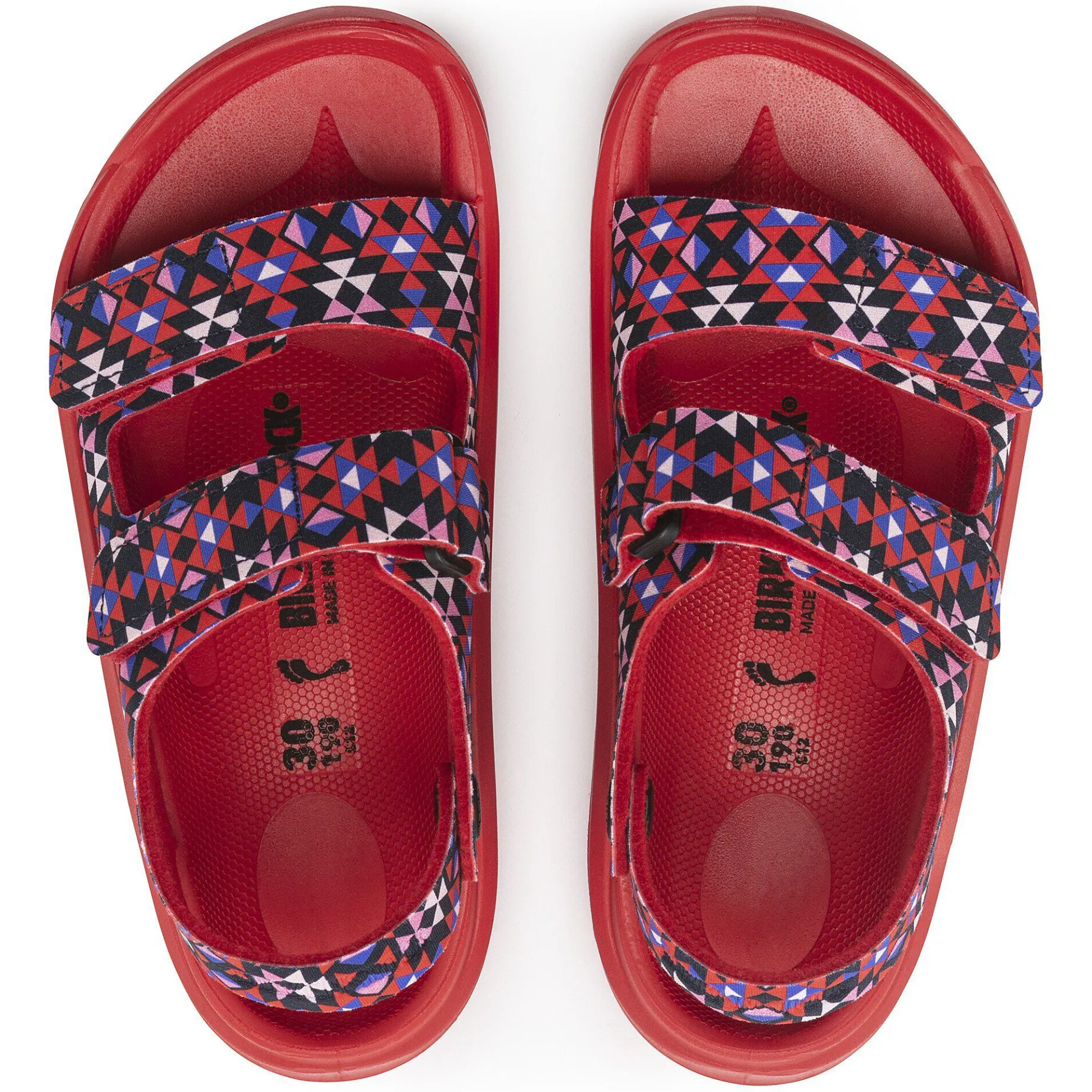 Clearance Birkenstock Mogami Hl Triangles Multi Midnight