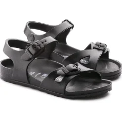 Shop Birkenstock Rio Kids Black