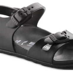Shop Birkenstock Rio Kids Black