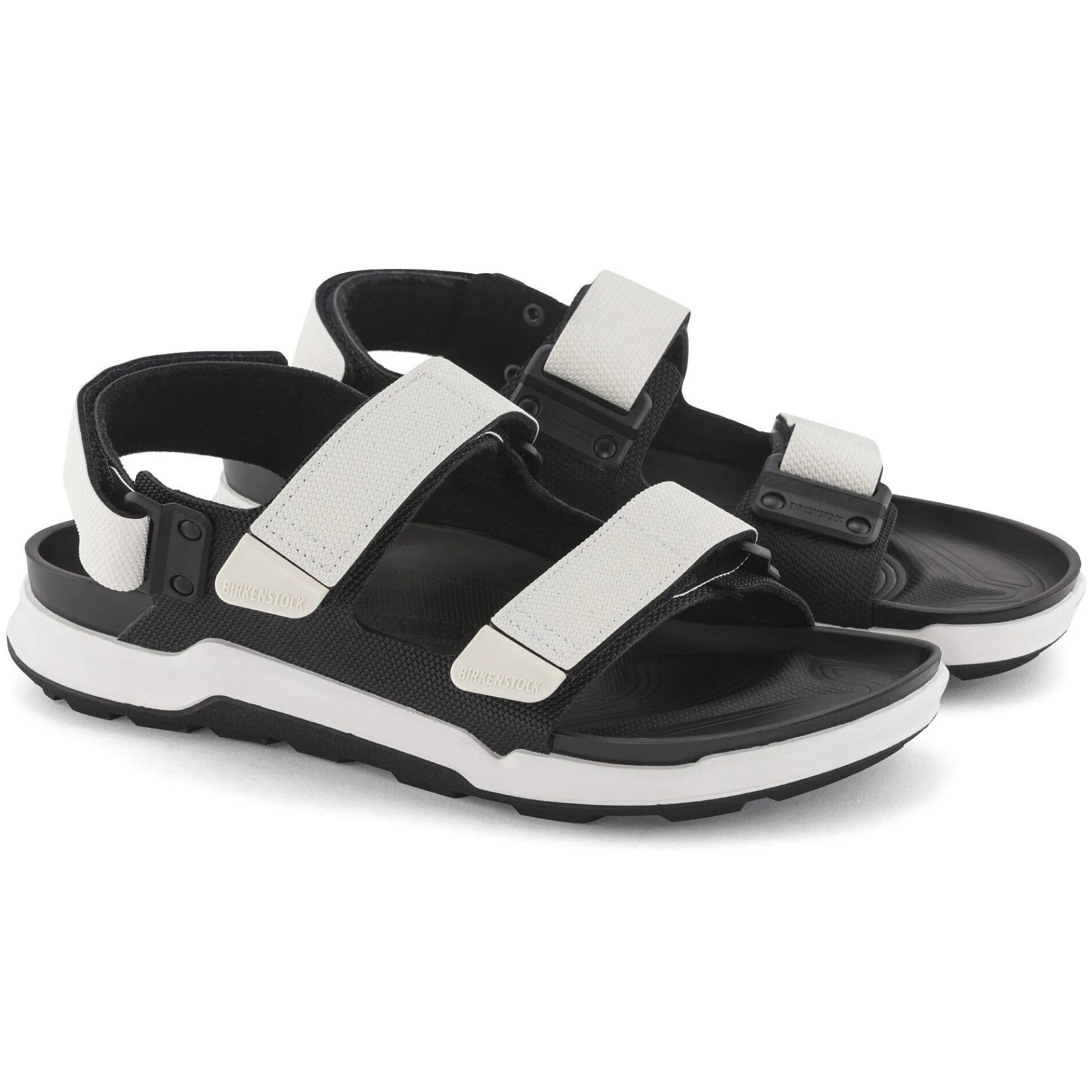Online Birkenstock Tatacoa Herrer Futura Black/White