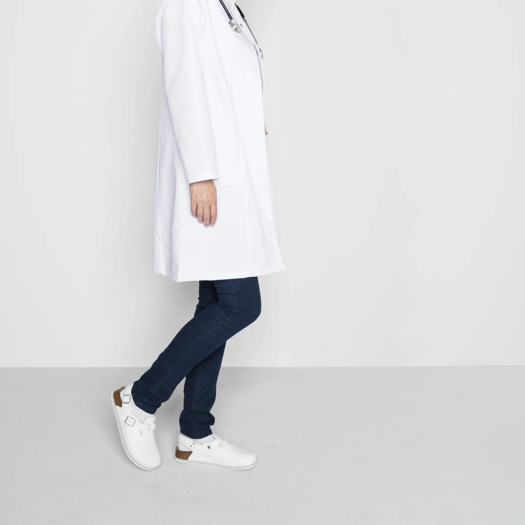 Clearance Birkenstock Tokio Supergreb White