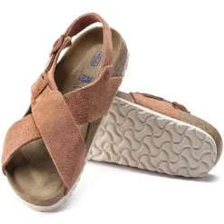 Outlet Birkenstock Tulum Blod Fodseng Earth Red