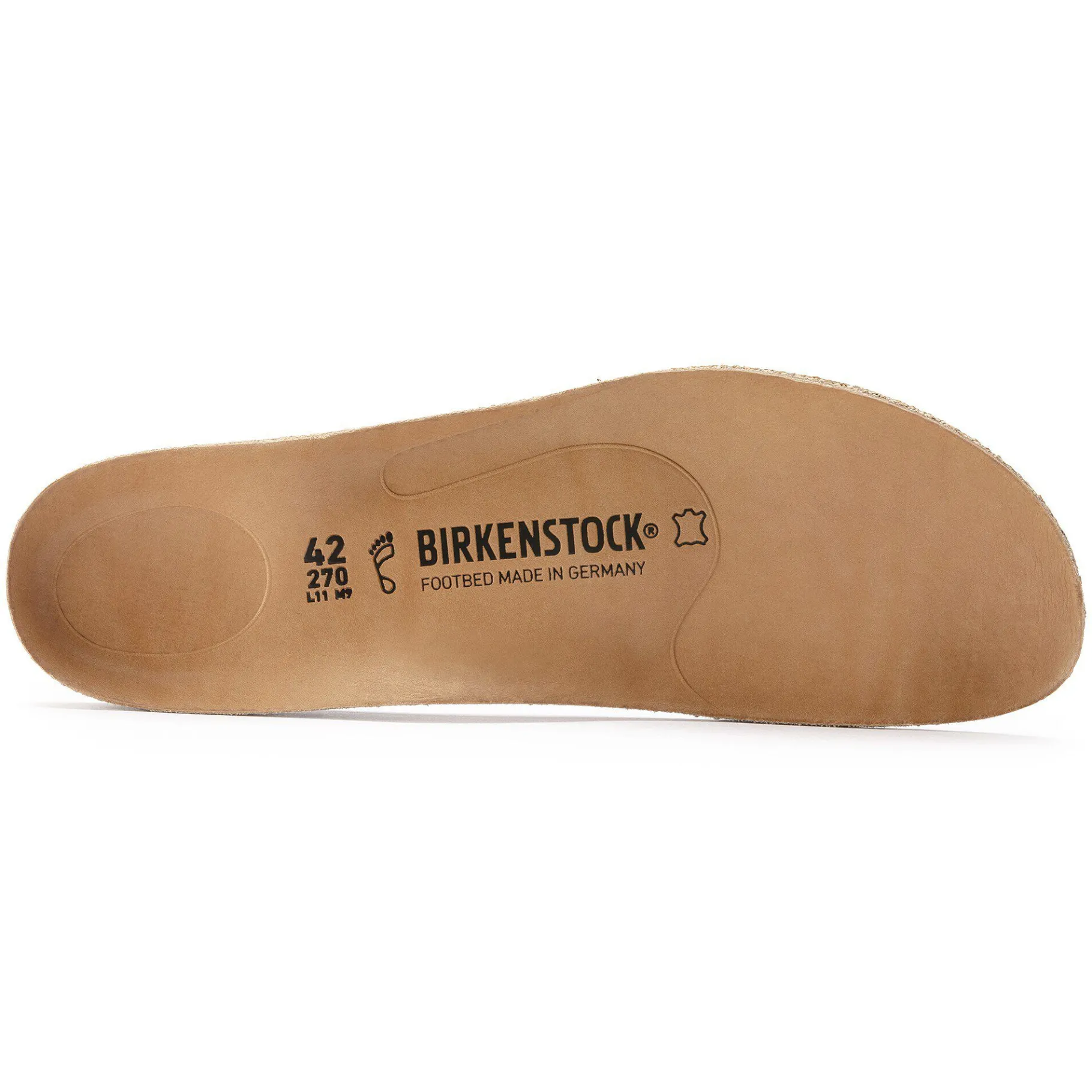 Best Birkenstock Udskiftningsfodseng Sandshell/Creme