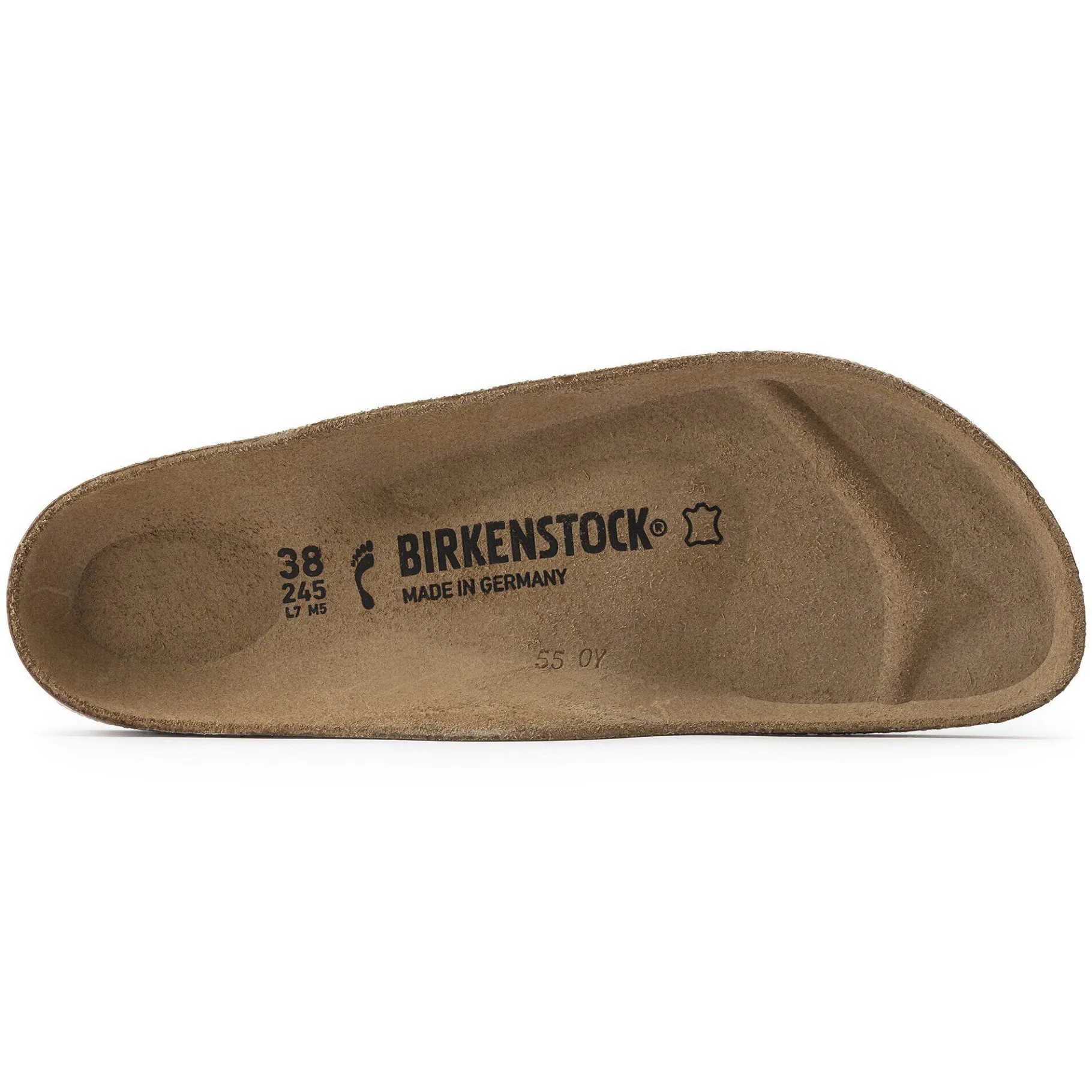 Outlet Birkenstock Udskiftningsfodseng Standard Zermatt / Andermatt Dark Brown