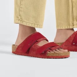 Best Sale Birkenstock Uji Sienna Red