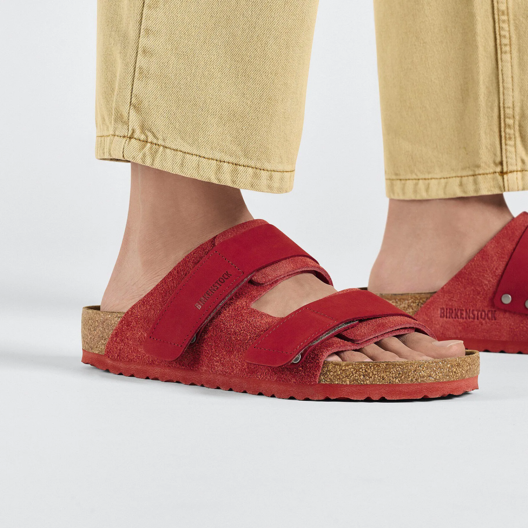 Best Sale Birkenstock Uji Sienna Red