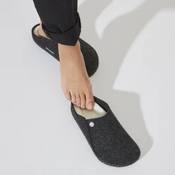 Hot Birkenstock Zermatt Lammeskind Anthracite