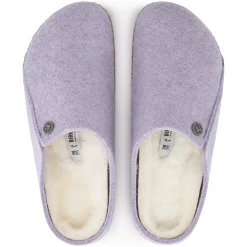 Hot Birkenstock Zermatt Lammeskind Purple Fog
