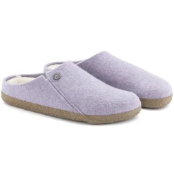 Hot Birkenstock Zermatt Lammeskind Purple Fog
