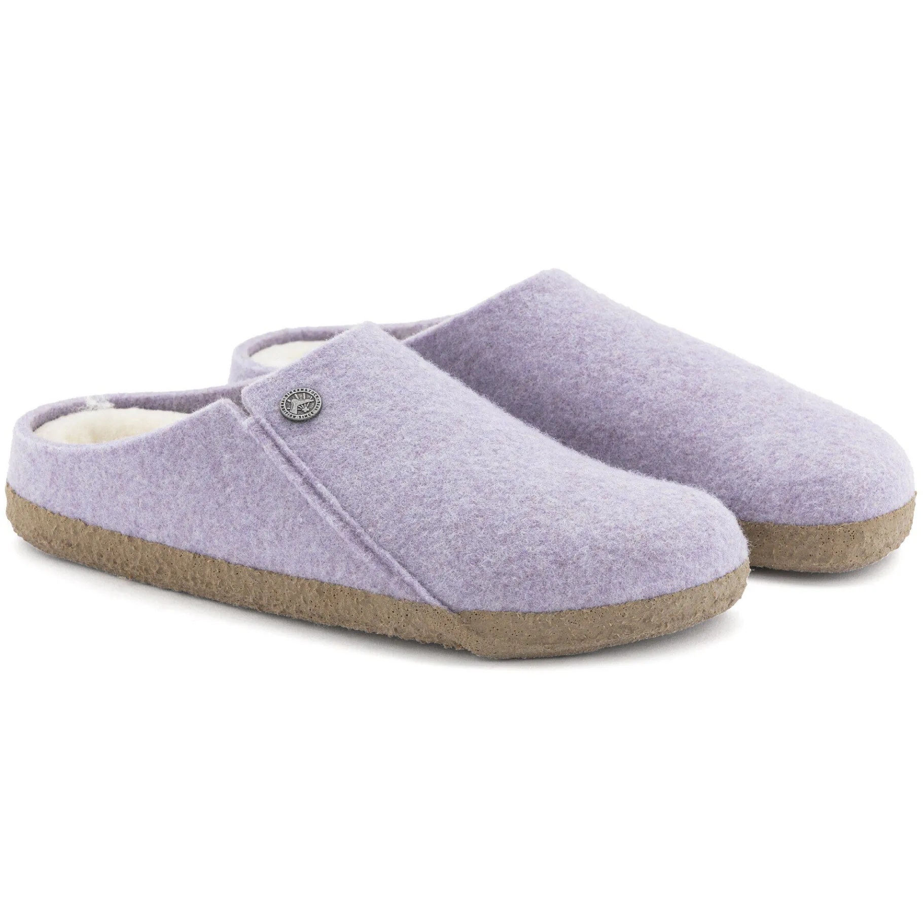 Hot Birkenstock Zermatt Lammeskind Purple Fog